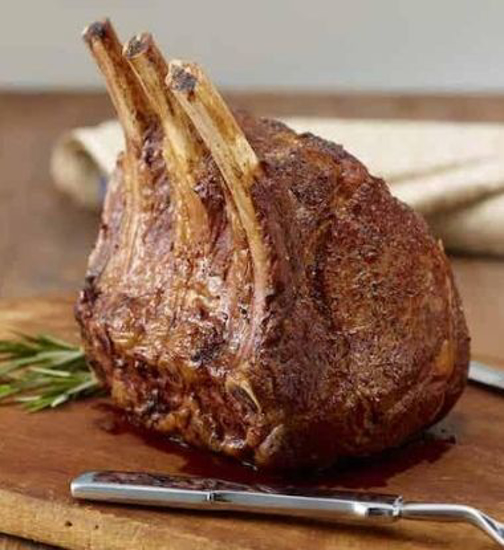 Beef Prime Rib Roast Bone In High Choice Angus