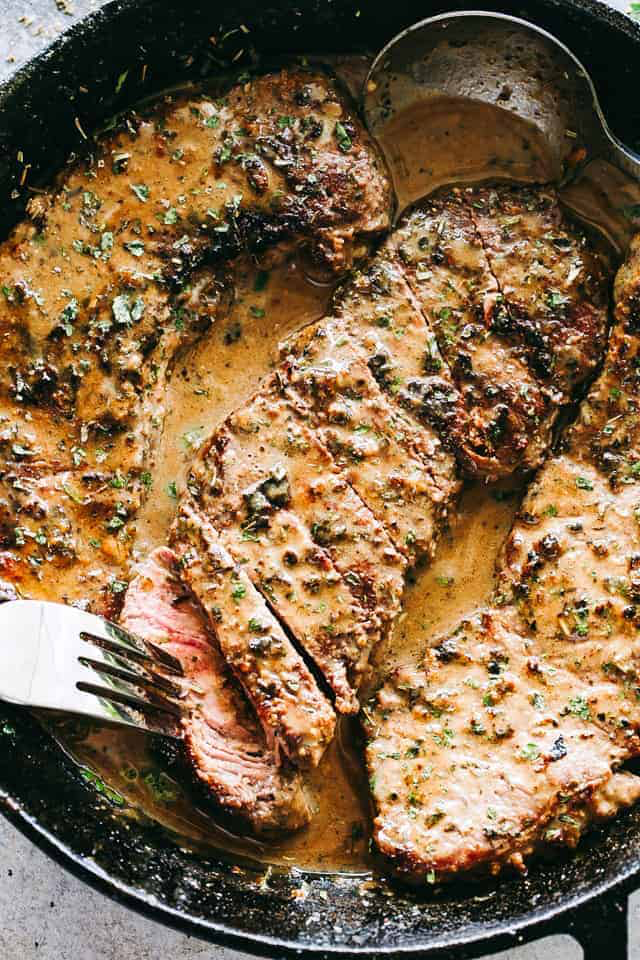 Skillet Steak Dinner